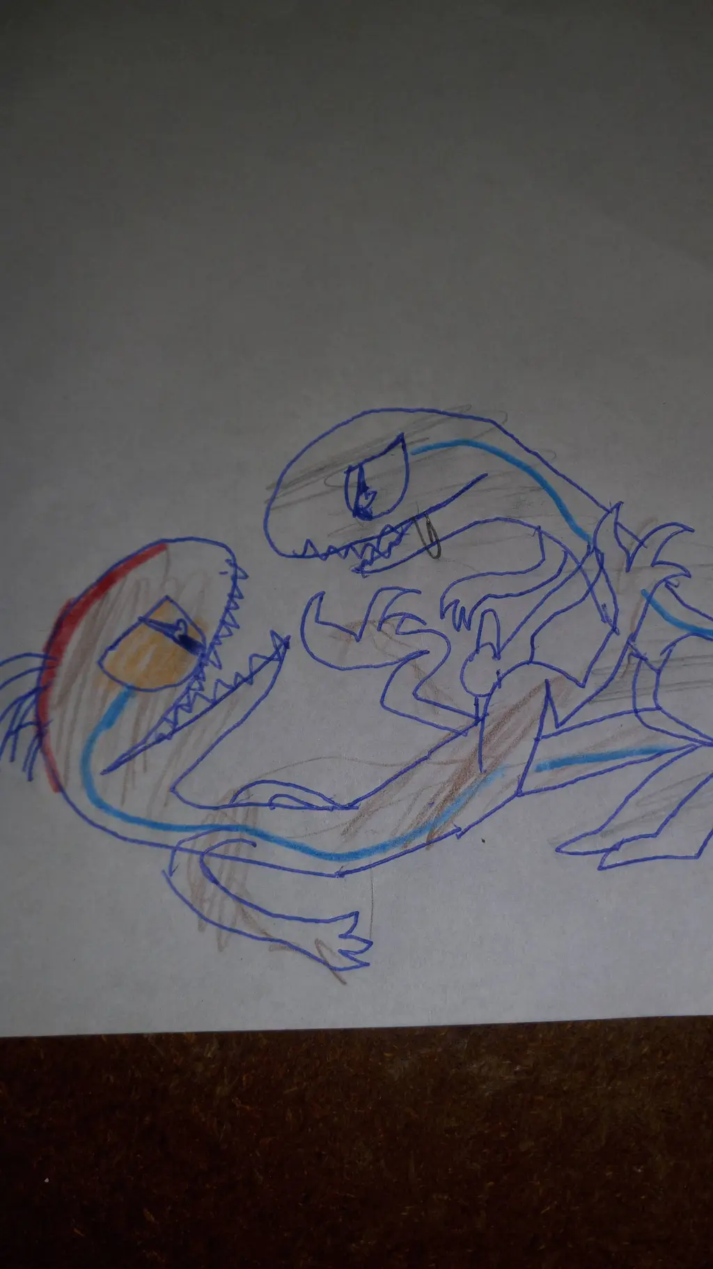 ai character: 🤎 Alex x Blue 💙 background