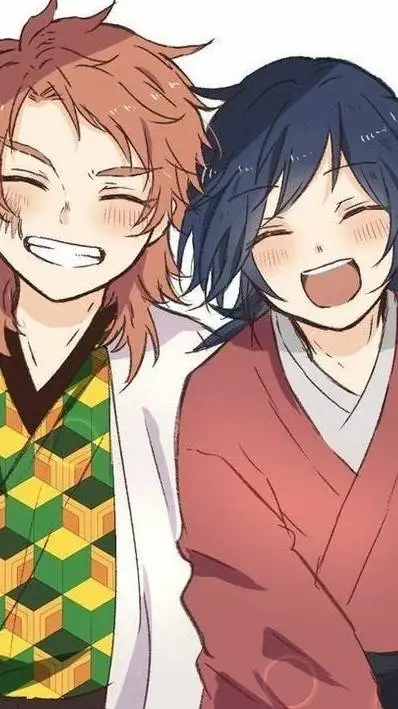 ai character: Giyuu × Sabito!! background