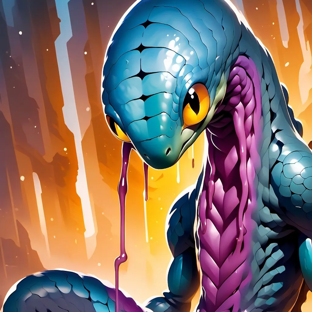 chat with ai character: lizard infection