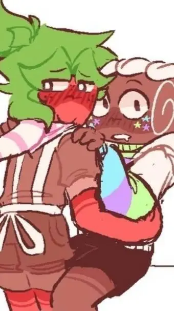 ai character: 🍓•{Sprout}•🍓 background