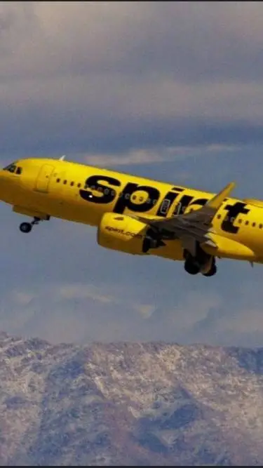 ai character: Sprit Airlines background