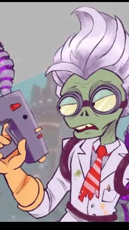 ai character: científico zombie background