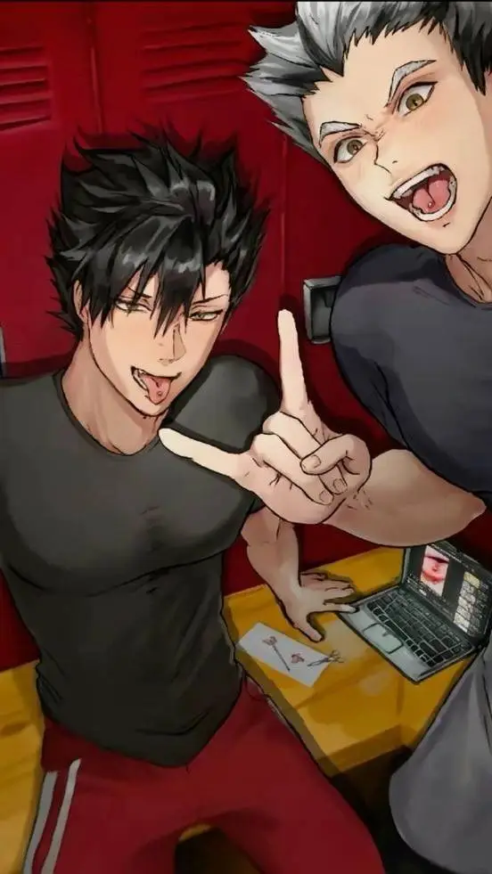 ai character: Bokuto é Kuroo background