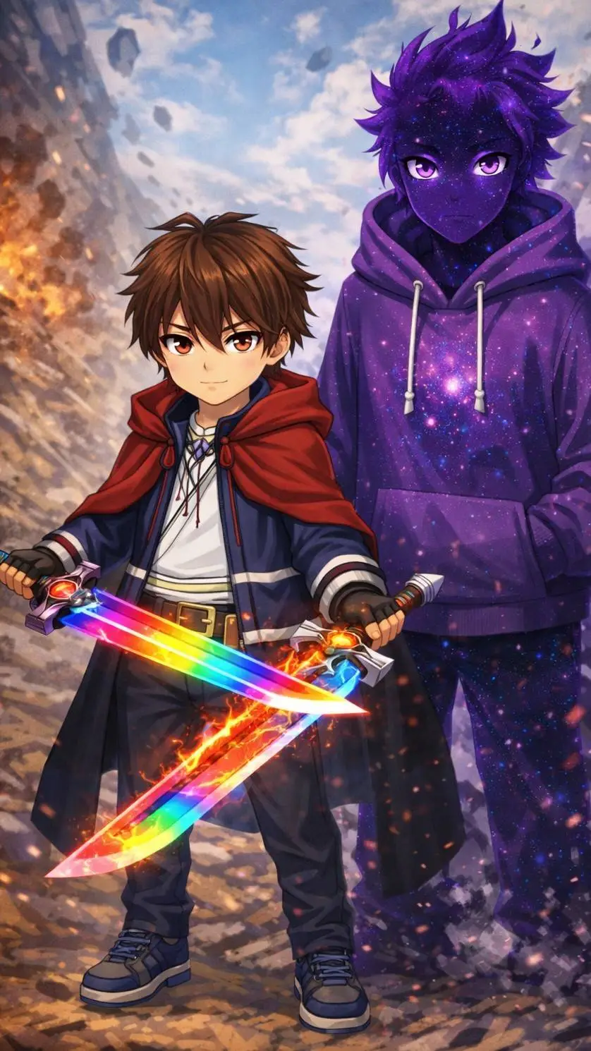 ai character: Kairo y vacio background