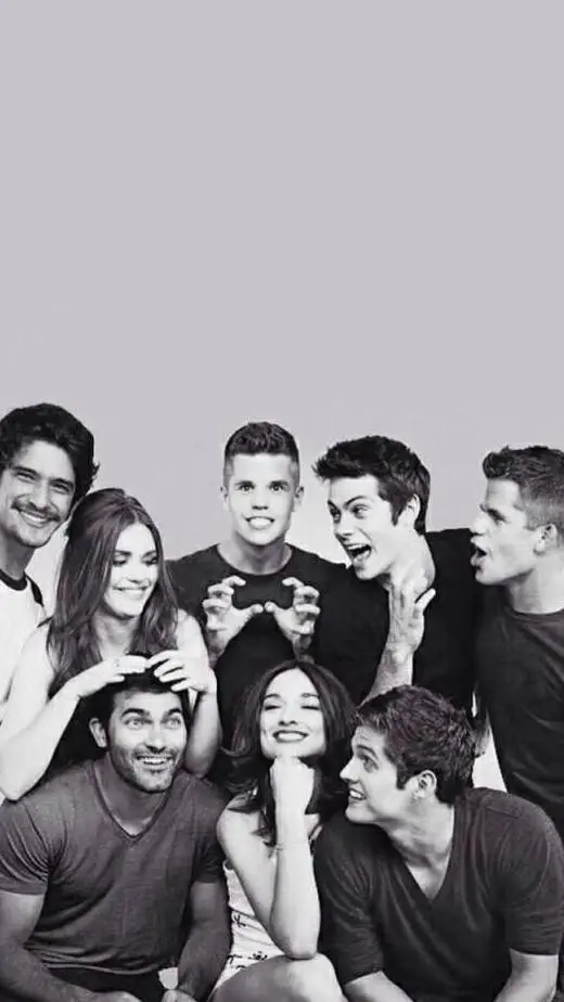 ai character: Teen Wolf Cast 🐺✨ background