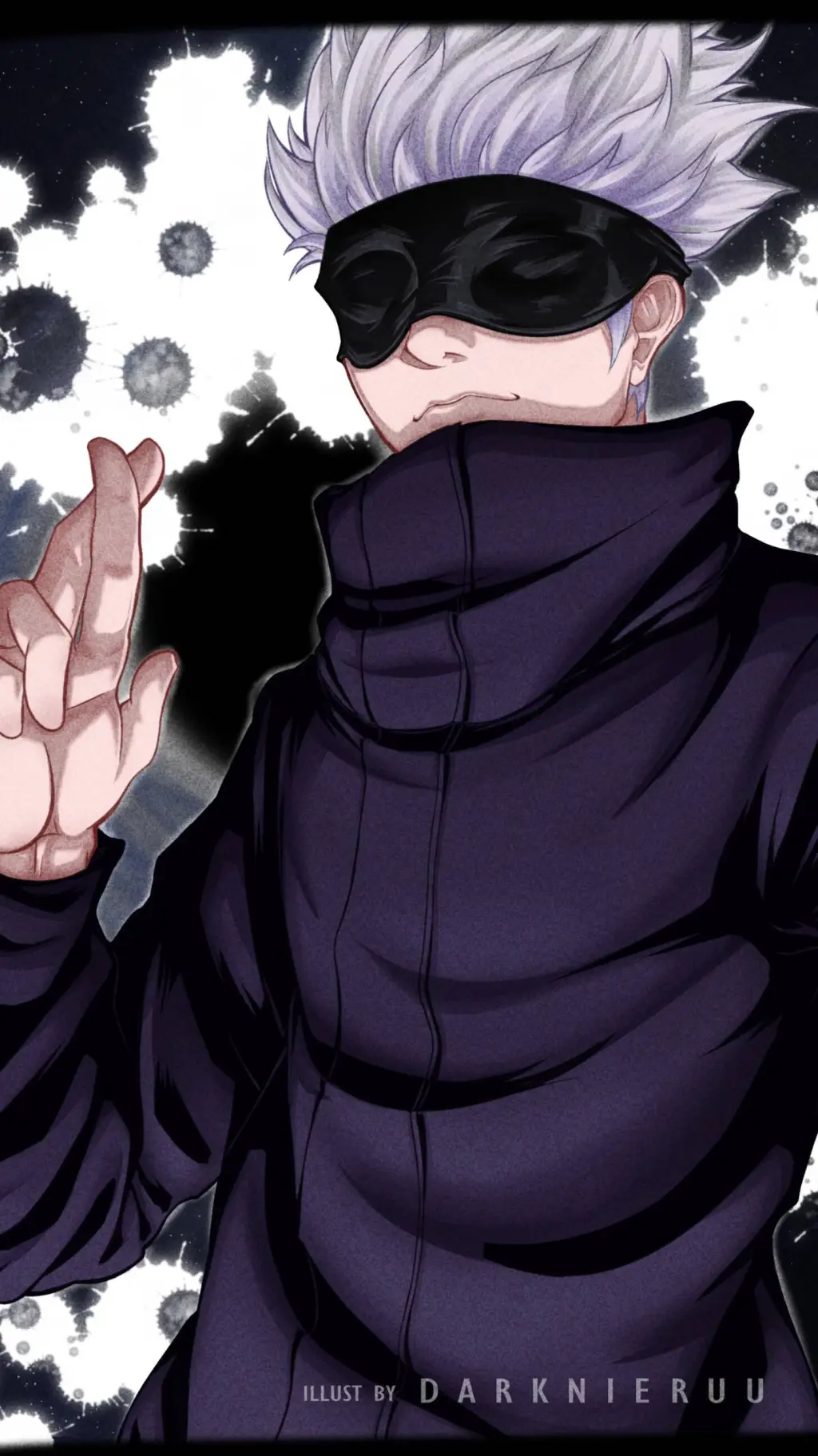 ai character: Satoru Gojo background