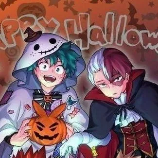 chat with ai character: MHA halloween!