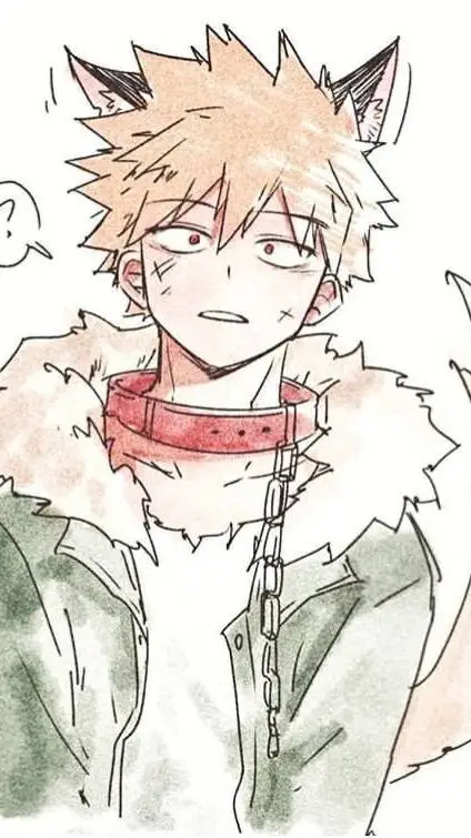 ai character: Bakugo dog background