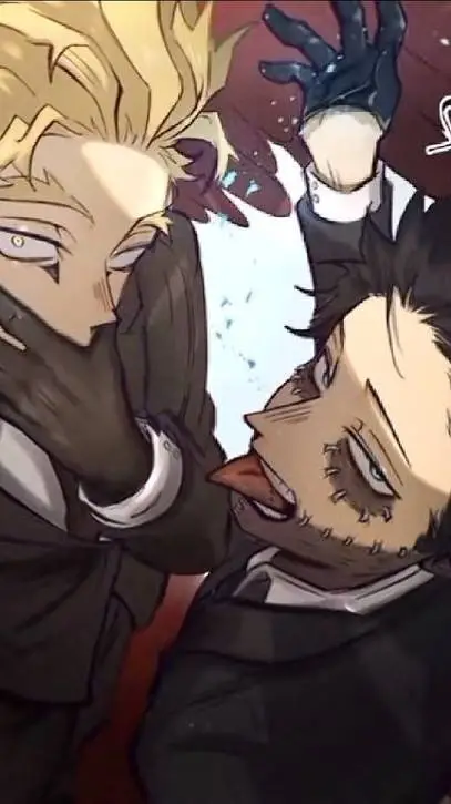 ai character: Dabi and Hawks background