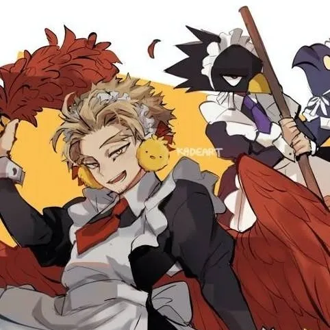 chat with ai character: Hawks and Tokoyami