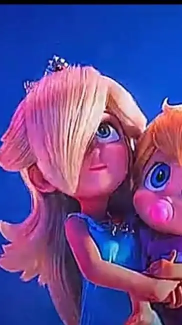 ai character: Young Rosalina  background