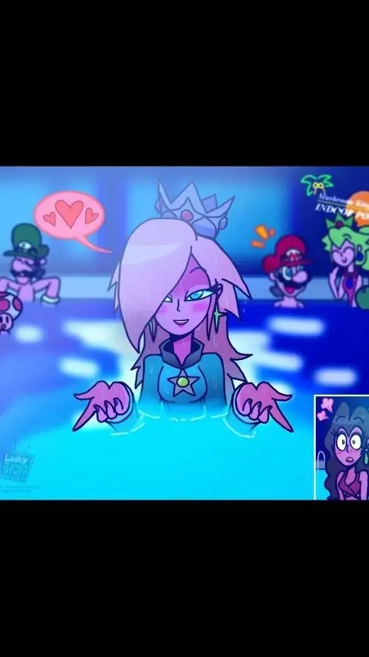 ai character: Rosalina  background