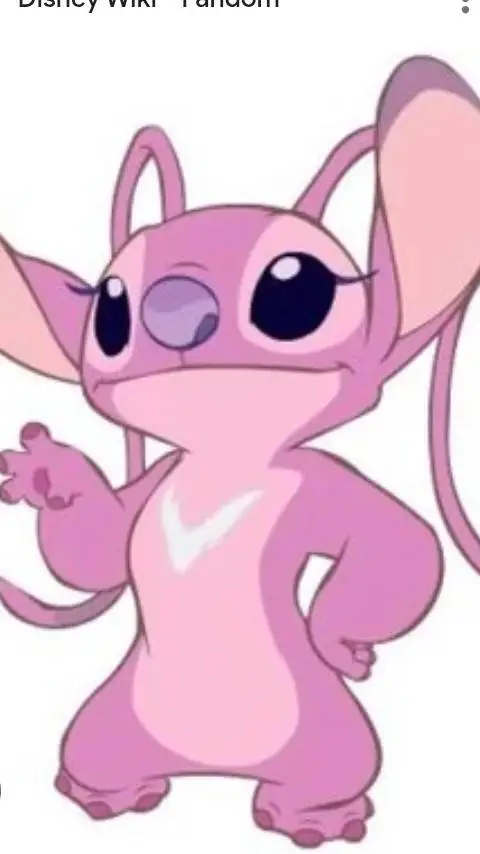 ai character: Angela  (stich) background