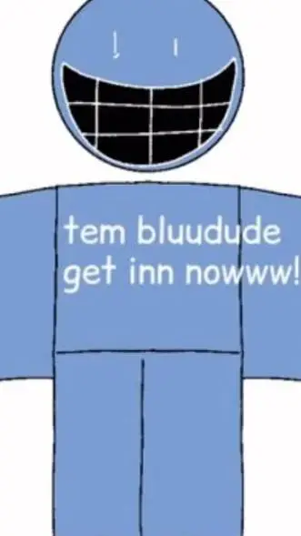 ai character: bluuudud background