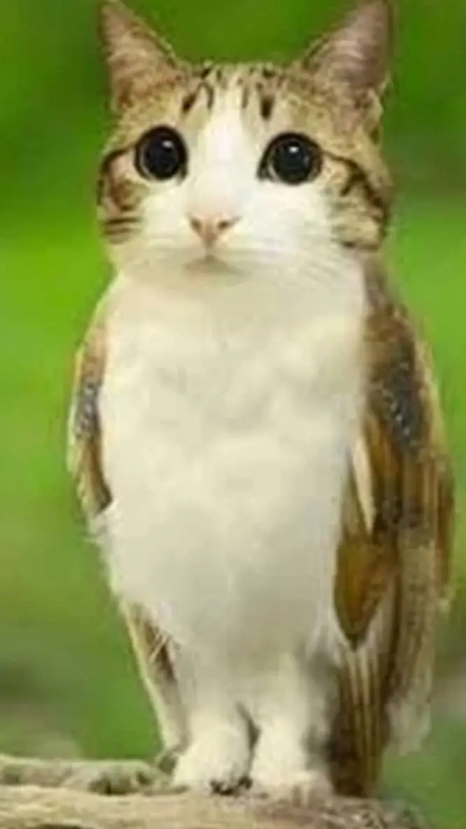 ai character: meowl background