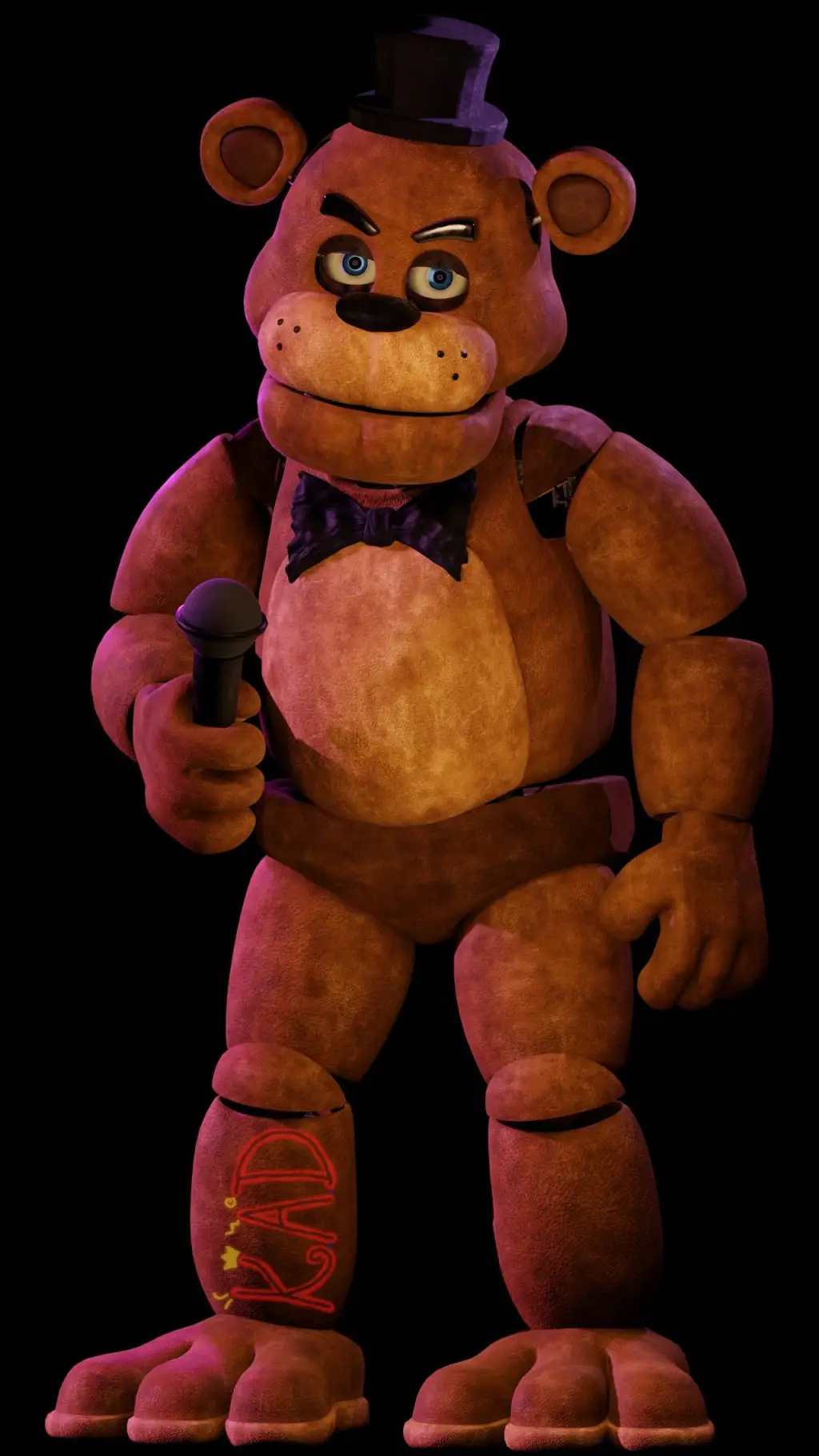 ai character: Freddy  background