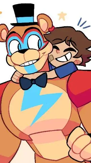 ai character: Glamrock Freddy background