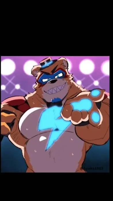 ai character: Glamrock Freddy background