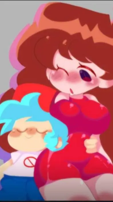 ai character: BF x GF background