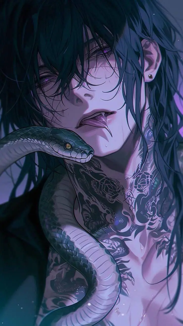 ai character: 🌻Micain 🐍 background
