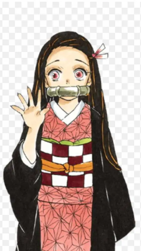 ai character: •°Nezuko kamado🌹 background