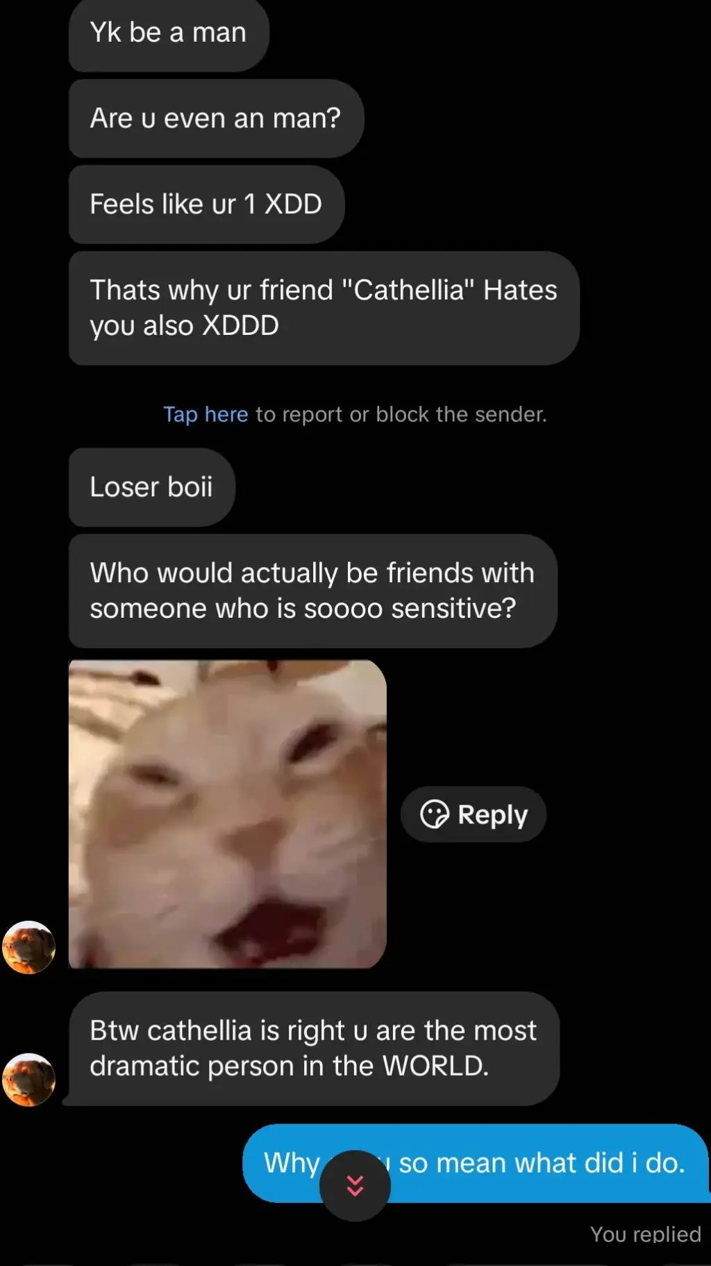 ai character: Goofy gang background