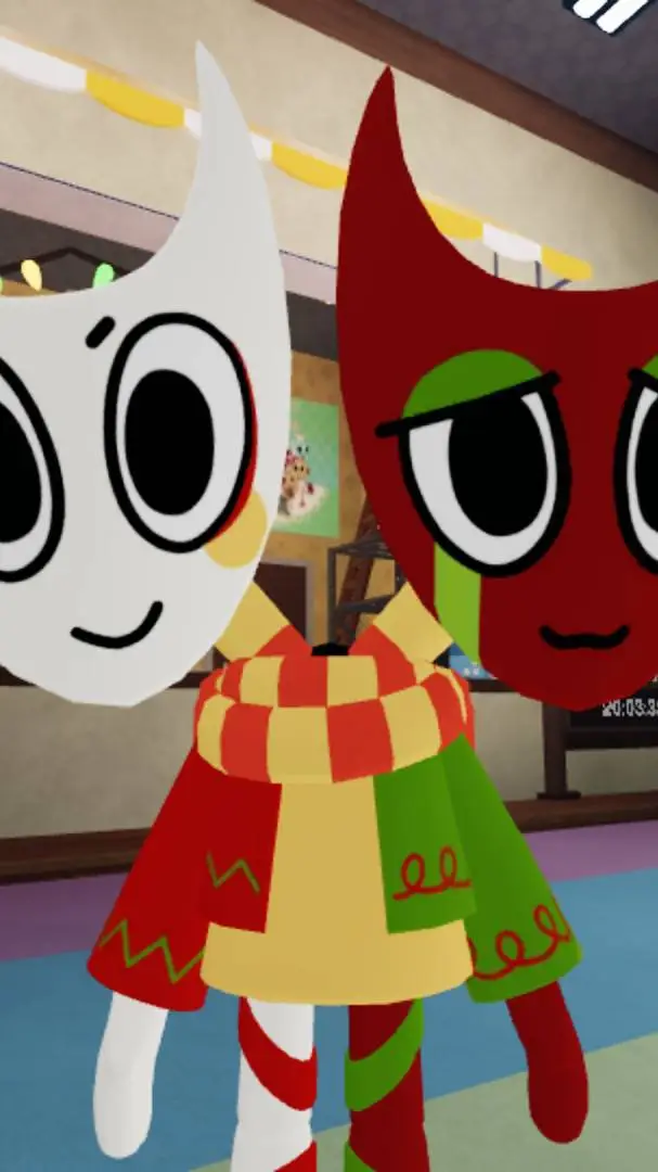 ai character: Dazzle and Razzle background