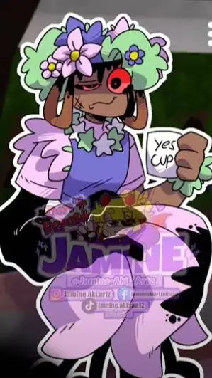 ai character: Twisted Bassie background