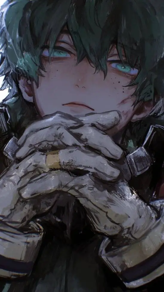 ai character: deku 😏 background