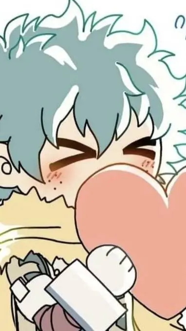 ai character: Deku 💚  background