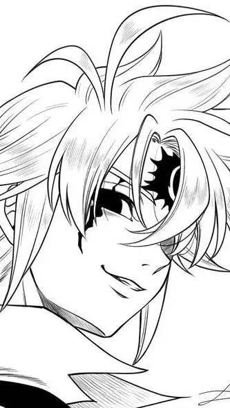 ai character: meliodas el rey  background
