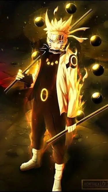 ai character: naruto uzimaki background