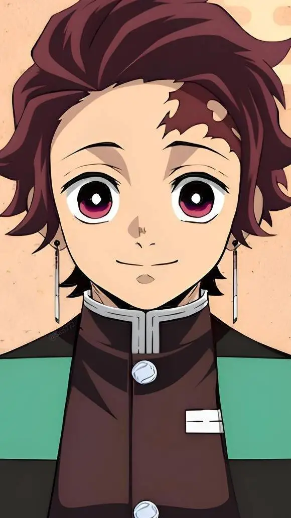 ai character: tanjiro  background