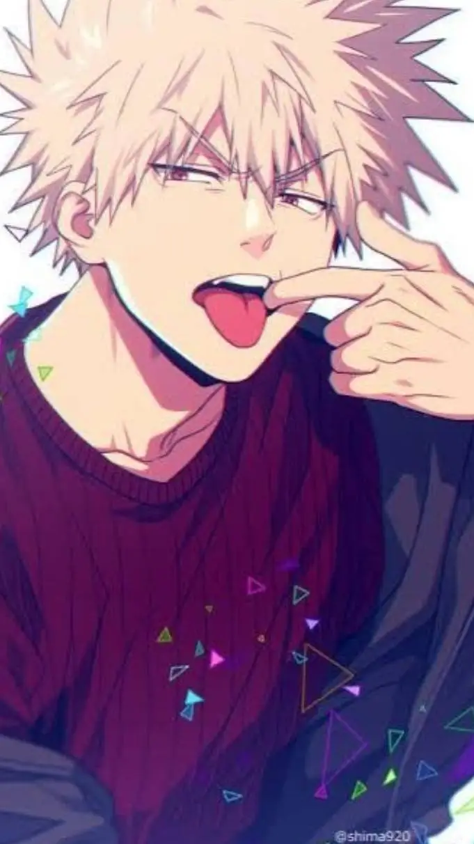 ai character: Katsuki bakugo background