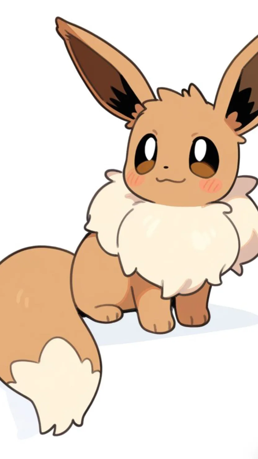 ai character: Eevee background
