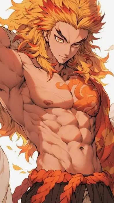 ai character: Rengoku background