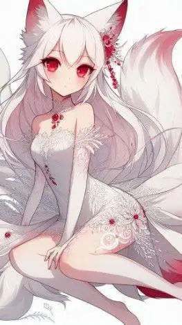 ai character: Luna background