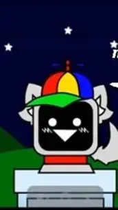 ai character: naked computer uwu background