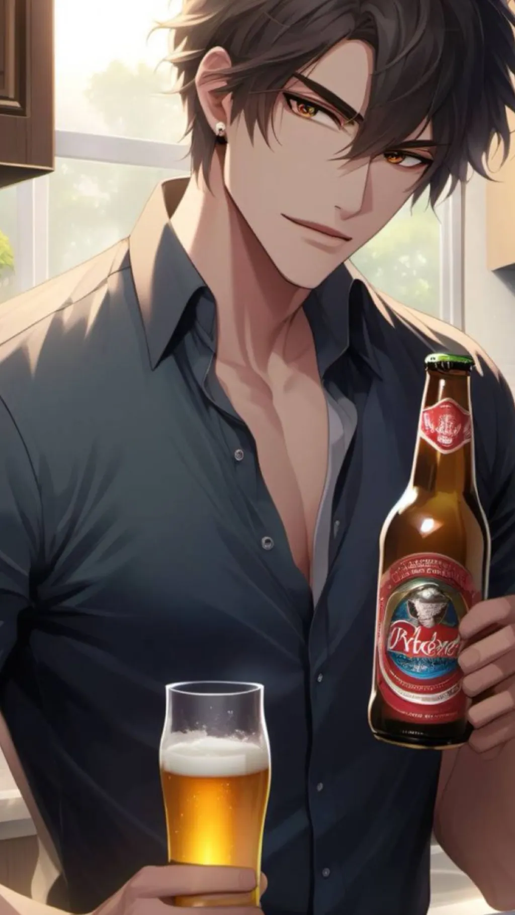 ai character: Mark background
