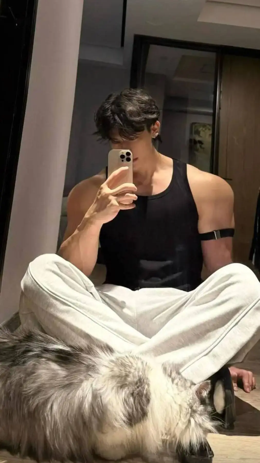 ai character: Adrian  background