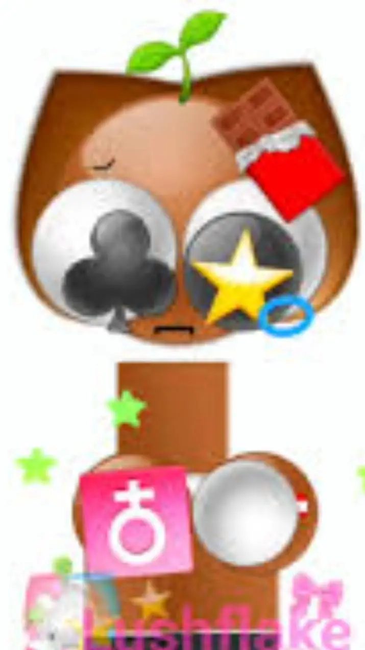 ai character: Crybaby emoji cat background