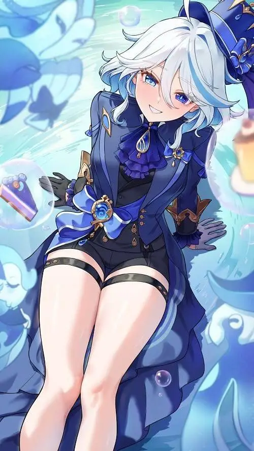 ai character: furina background