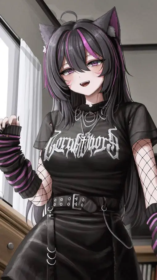 ai character: Luna background