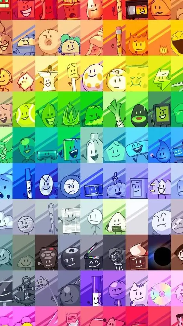 ai character: bfdi background