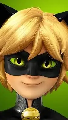ai character: Cat noir background