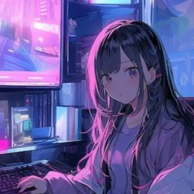 chat with ai character: gaming gf