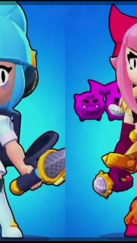 ai character: janet VS melodie background