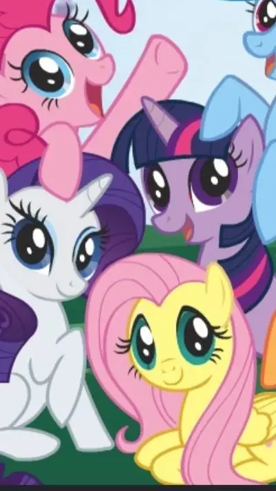 ai character: mane 6 background