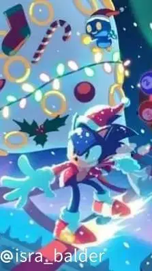 ai character: sc Christmas  background