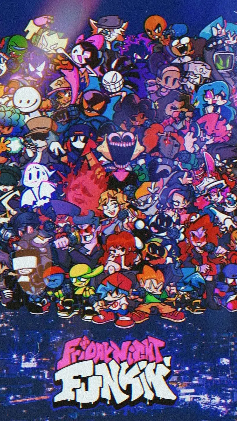 ai character: FNF but.. background